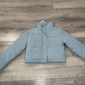 Blue corduroy jacket